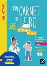 Microméga Physique Chimie Cycle 4 - Ed 2025 - Mon carnet de labo numérique enseignant