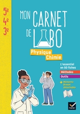 Microméga Physique Chimie Cycle 4 - Ed 2025 - Mon carnet de labo numérique élève