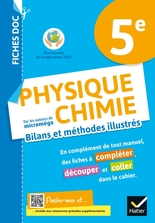 FICHES DOC Bilans et méthodes illustrés - Physique chimie 5e - Ed 2021 - Cahier numérique enseignant