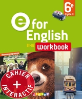 E for English 6e - Anglais Ed.2016 - Workbook numérique  élève