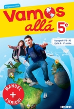 Vamos allá 5e LV2 Espagnol Ed.2016 - Manuel numérique élève
