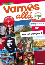 Vamos allá Cycle 4 LV2 Espagnol Ed.2017 - Manuel numérique enseignant