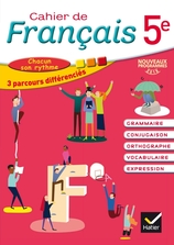 Cahier de Français 5e éd. 2016 - Manuel interactif élève