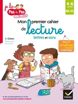 Mon premier cahier de lecture lettres et sons