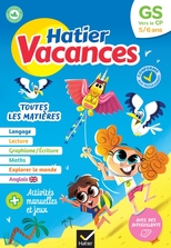 Cahier de vacances 2023  de la Grande section vers le CP 5/6 ans