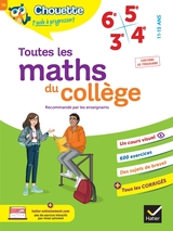 Toutes les maths du collège 6e, 5e, 4e, 3e