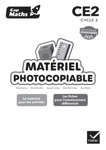 Cap Maths CE2 - Ed. 2026 - Matériel photocopiable