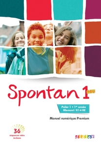 Spontan 1 neu  palier 1 - 1re année Manuel numérique simple