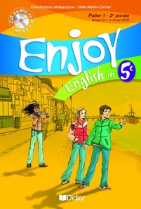 Enjoy English 5e - Manuel numérique enrichi élève