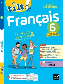 Ton cahier d'entraînement - Français 6e Nouveau programme