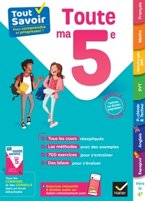 Tout savoir 5e - Tout en un