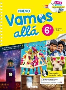 Nuevo Vamos allá 6e - Espagnol 2021 Manuel-cahier numérique enseignant