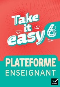 Take it easy 6e - Anglais - Ed. 2025 - Plateforme numérique enseignant