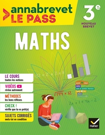 Maths 3e brevet 2018