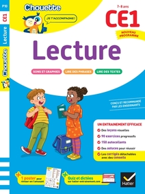 Lecture CE1 - Cahier de soutien nouveau programme