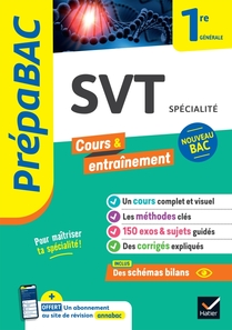 Prépabac SVT 1re générale (spécialité)