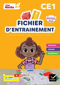 Cap Maths CE1 - Ed. 2025 - Fichier nombres et calculs + cahier de géométrie-mesure